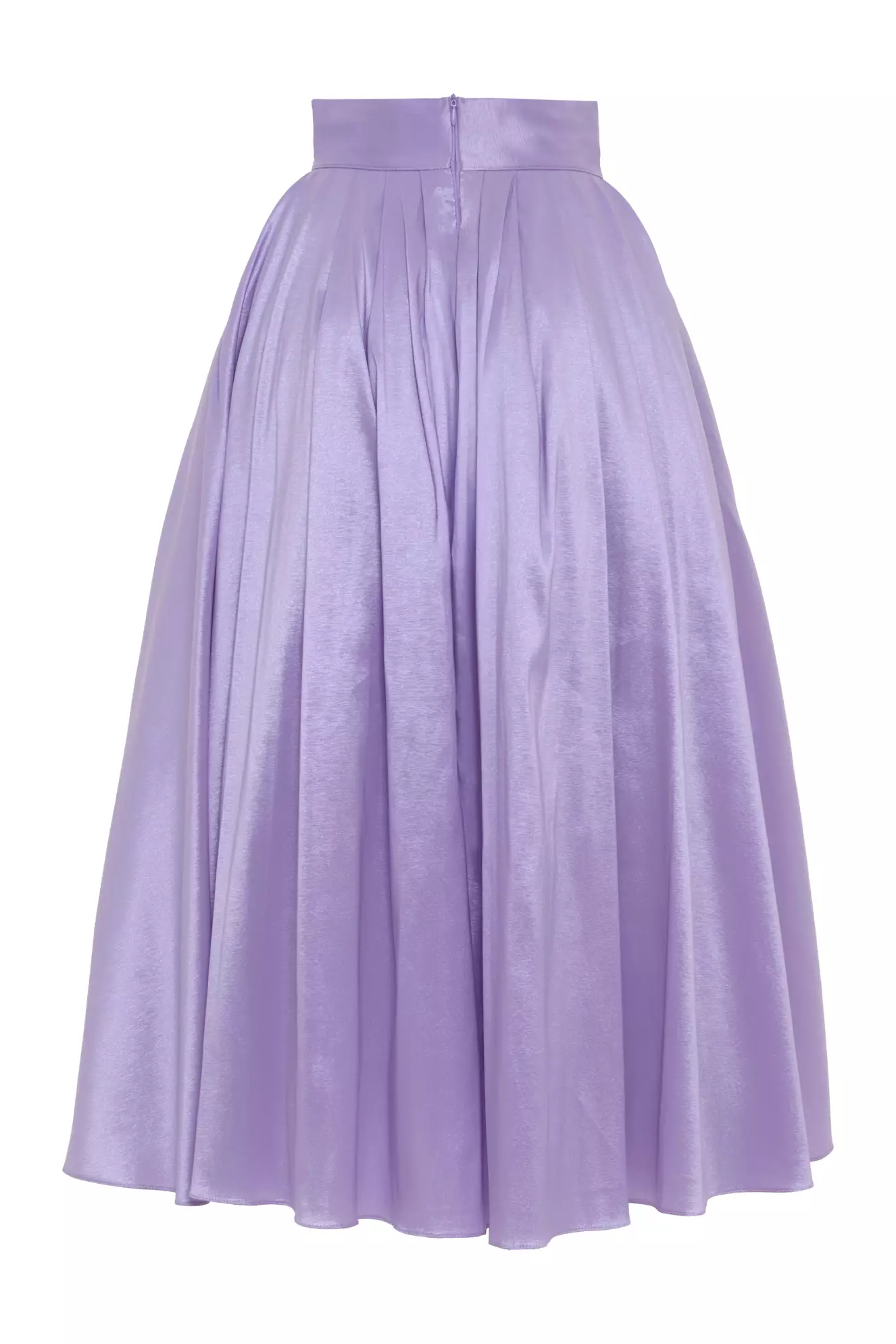 Lilac tafta long skirt